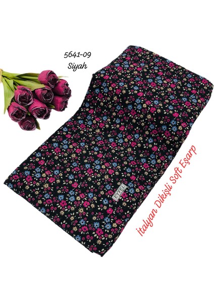 5641 Italyan Dikişli (Yazlık) Soft Eşarp