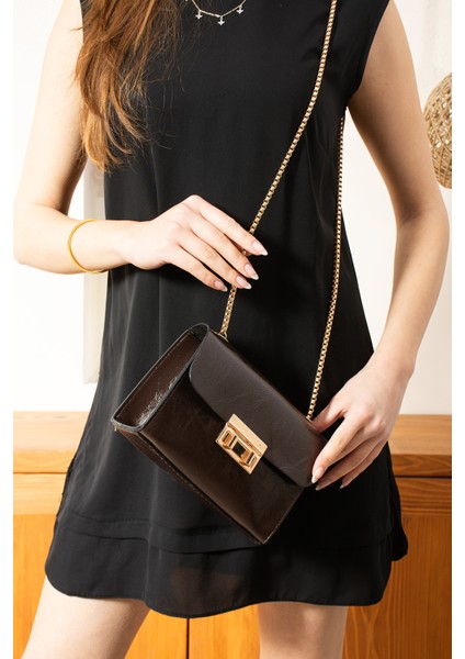 Kadın Çapraz Zincir Askılı Omuz Çantası modelleri