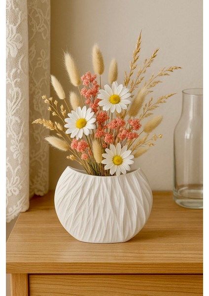 Mermer Dokulu Dekoratif Vazo modelleri