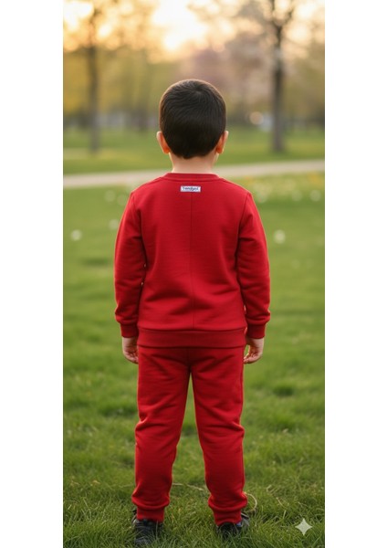 1-4 Yaş Bebek Çocuk Günlük 2’li Mevsimlik Takım |sweatshirt ve Eşofman Kombini Rahat ve Şık Tasarım fiyatları