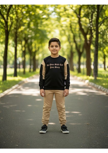 Yeni Sezon Erkek Çocuk Takım I Ikili Takım I Günlük Şıklık Su Yolu Takım I 4-12 Yaş I Pamuklu Kumaş