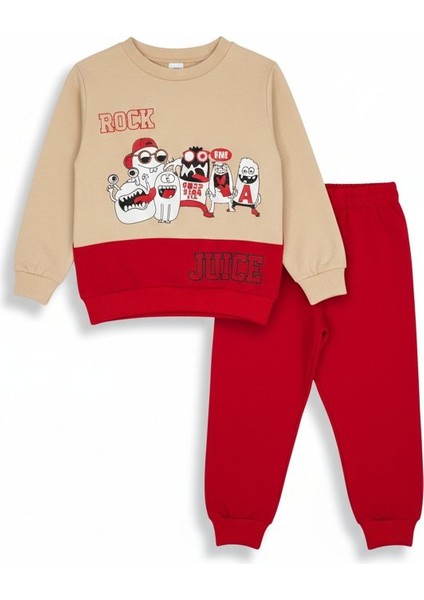 1-4 Yaş Bebek Çocuk Günlük 2’li Mevsimlik Takım |sweatshirt ve Pantolon Kombini Rahat ve Şık Tasarım modelleri