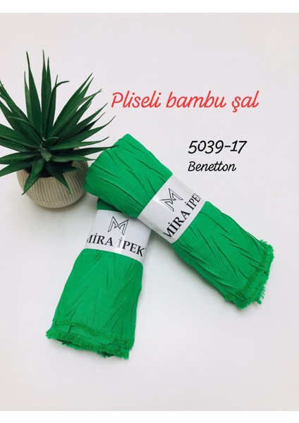 5039 Pliseli Bambu Şal