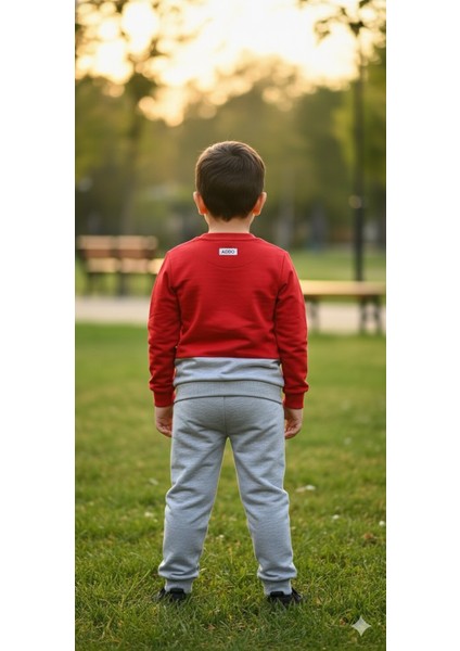 1-4 Yaş Bebek Çocuk Günlük 2’li Mevsimlik Takım |sweatshirt ve Pantolon Kombini Rahat ve Şık Tasarım fiyatları