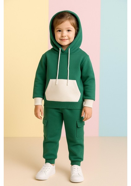 Unisex 3 Iplik Şardonlu Çocuk Eşofman Takımı | 3-9 Yaş I Okul - Kreş - Park I Yumuşacık Pamuklu modelleri