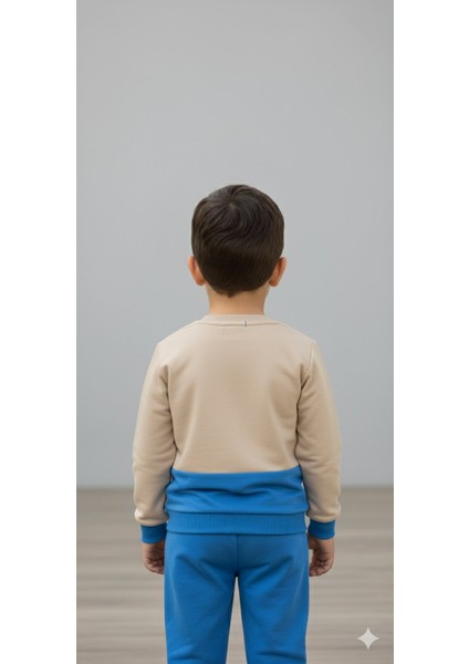 1-4 Yaş Bebek Çocuk Günlük 2’li Mevsimlik Takım |sweatshirt ve Pantolon Kombini Rahat ve Şık Tasarım fiyatları