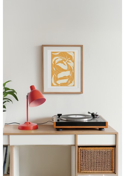 Citrus Peel Poster - Doğal Ahşap Çerçeveli Tablo