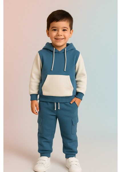 Unisex 3 Iplik Şardonlu Çocuk Eşofman Takımı | 3-9 Yaş I Okul - Kreş - Park I Yumuşacık Pamuklu