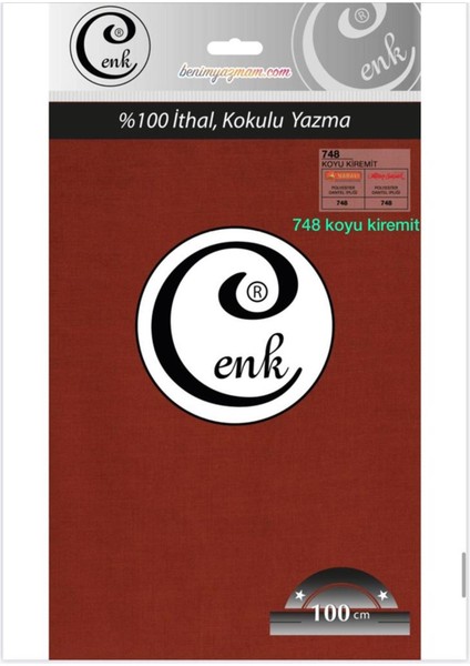 3001 Cenk 100 cm Düz Poşetli Yazma
