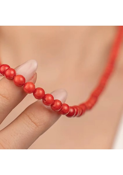 Mercan Doğal Taş Kolye fiyatları