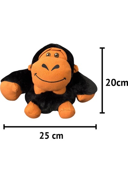 Goril Peluş Oyuncak, Oturan Güçlü Goril Peluş 20CM modelleri
