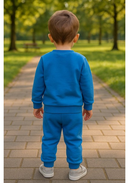 1-4 Yaş Erkek Çocuk Sweatshirt ve Eşofman Takımı – Pamuklu ve Dayanıklı Pamuk Kumaş fırsatları