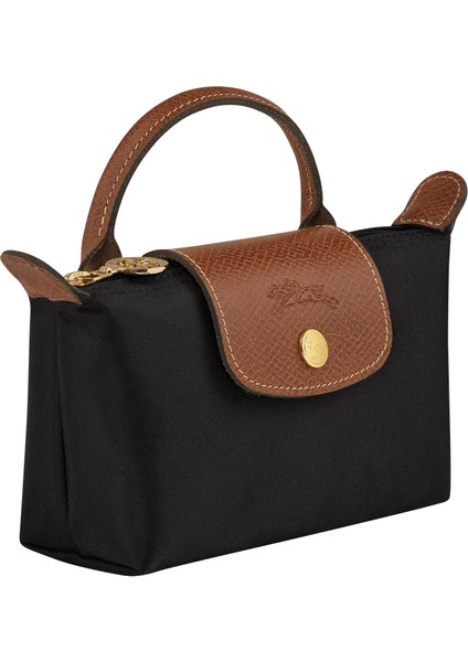Longchamp Le Plıage Orıgınal Pouch Wıth Handle Black Xs modelleri