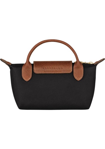 Longchamp Le Plıage Orıgınal Pouch Wıth Handle Black Xs fırsatları