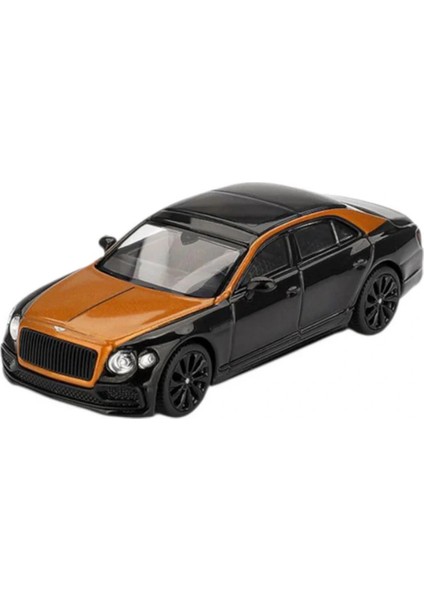 Mini Gt 1/64 Bentley Flying Spur Orange Flame / Onyx