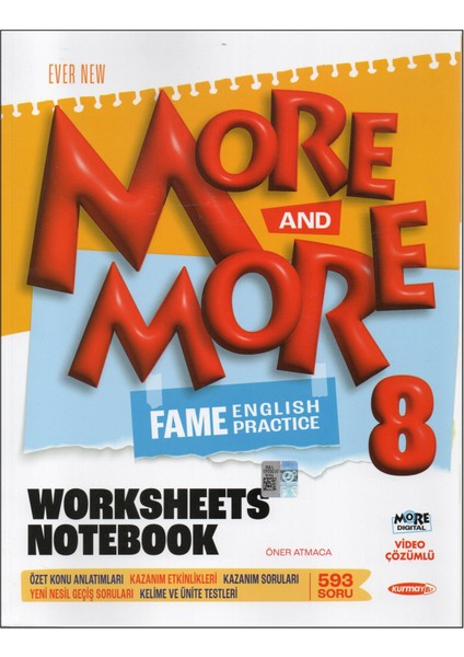 Kurmay Elt More And More Worksheets Notebook