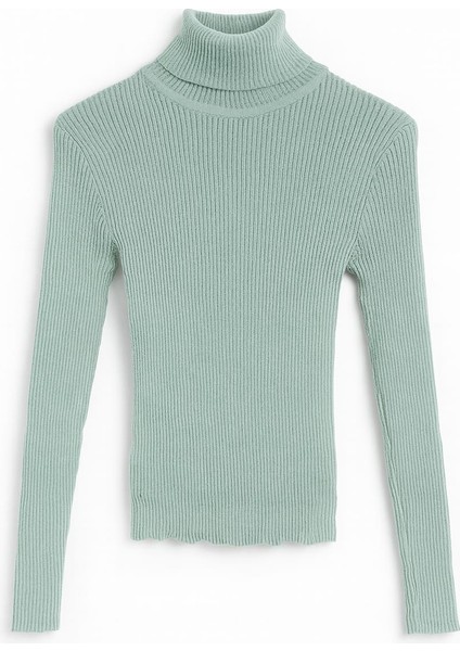 Düz Renk Balıkçı Yaka Kadın Body fiyatları