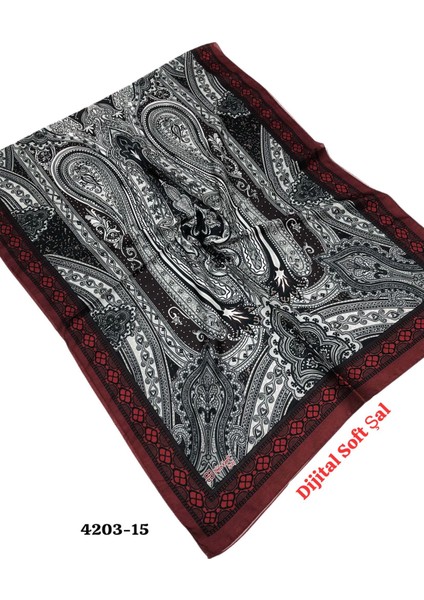 4203 Dijital Soft Şal