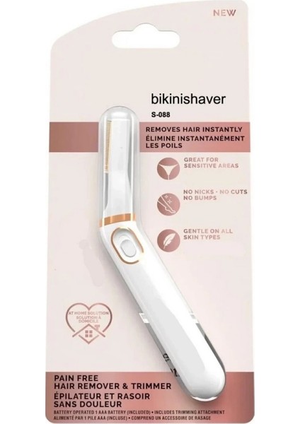 Ing Touch Flawless Bikini Shaver And Trimmer Kusursuz Bikini Tıraş Makinesi ve Düzeltici Epilatör