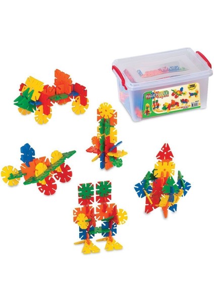 03147 Magıc Puzzle Küçük Box 200 Parça