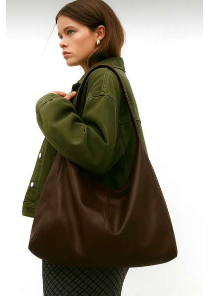 Lüks Oversize Omuz Çantası fırsatları