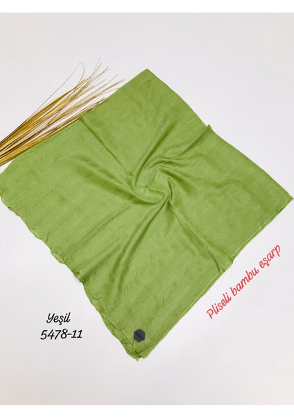 5478 Pliseli Bambu Eşarp