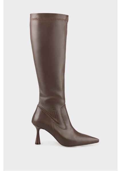 Kahve Kadın Günlük Çizme