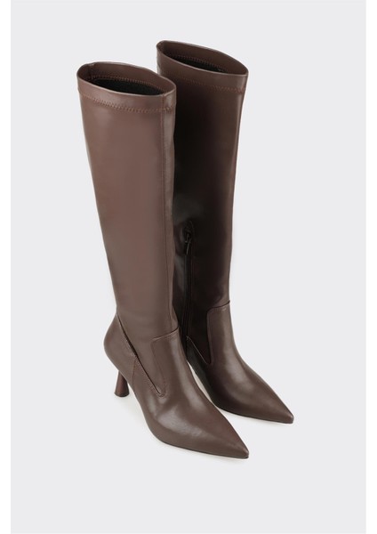 Kahve Kadın Günlük Çizme fiyatları