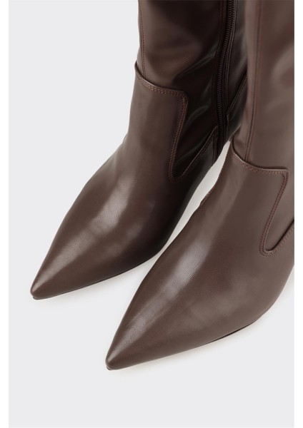 Kahve Kadın Günlük Çizme fırsatları