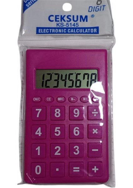 Cep Tipi 8 Hane Hesap Makinesi ( Pembe) fiyatları
