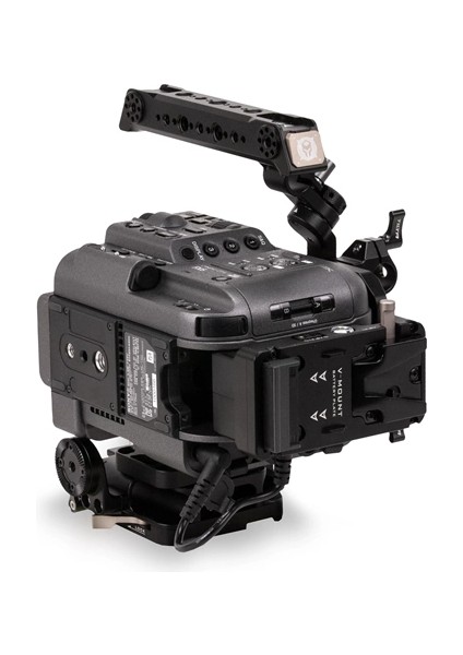ES-T20-C-V Sony Fx6 Için Dikey Montaj Kamera Kafes Kiti modelleri