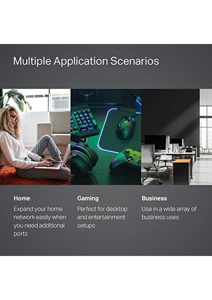 TL-SG108, 8-Port 10/100/1000 Mbps Gigabit Ethernet Switch 5 V Harici Güç Adaptörü modelleri