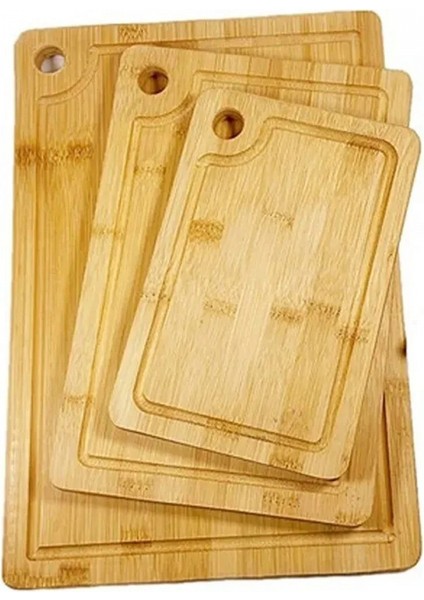 Rossel Premium 3'lü Bambu Kesim Panosu modelleri