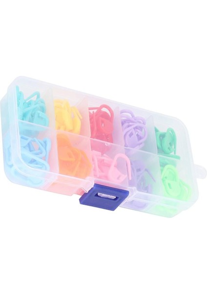 Plastik Çengelli Iğne Ilmek Belirleyici Kutulu (100 Adet) modelleri