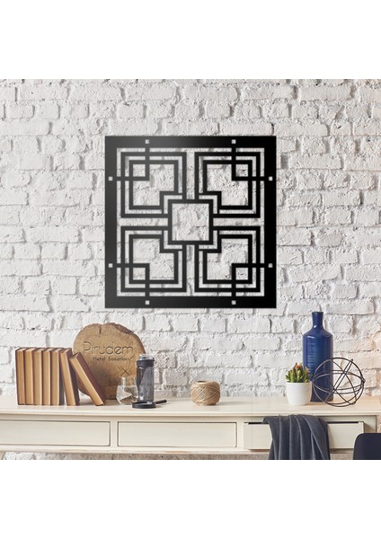 Kare - 50X50 cm Metal Duvar Dekoru - Metal Sanatları modelleri