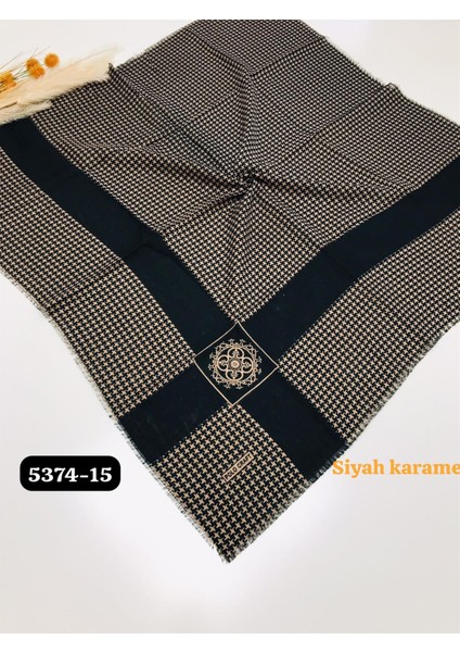 5374 Flamlı Pamuk Eşarp