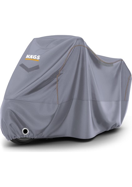 Motosiklet Brandası, Motor Kılıfı, Örtüsü Dış Mekan Motosiklet Örtüsü (XL:245X95X125CM)-GRI