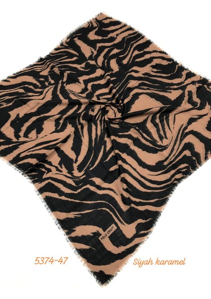 5374 Flamlı Pamuk Eşarp