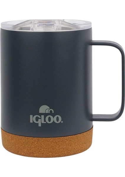 Çelik Mug Termos - Igloo - Cork - 350ML - Füme - 205696