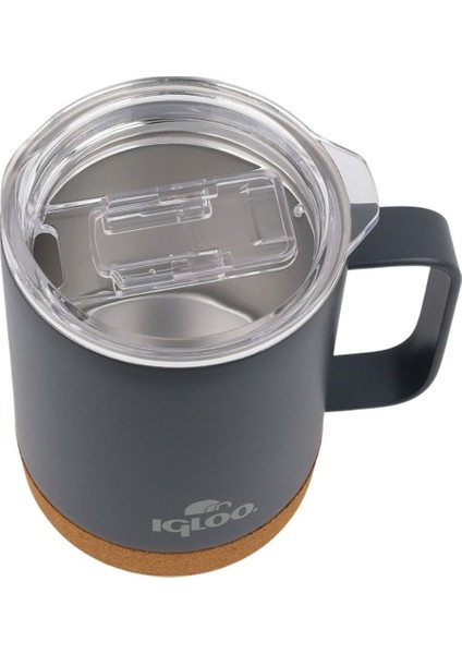 Çelik Mug Termos - Igloo - Cork - 350ML - Füme - 205696 modelleri