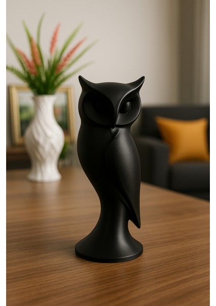 Dekoratif Baykuş Figuru Hafif Biblo Ev Dekorasyon