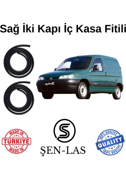 Citroen Berlingo Panelvan (1996-2007) Şen-Las Sağ Ön ve Arka Fitili ŞL40806