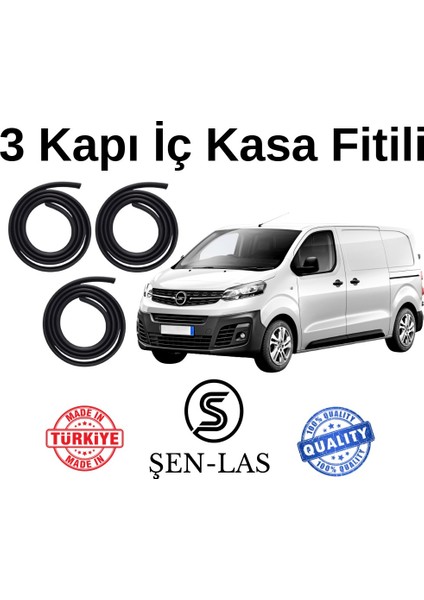 Opel Vivaro Panelvan (2020-2024) Şen-Las 3 Kapı Fitili ŞL39207