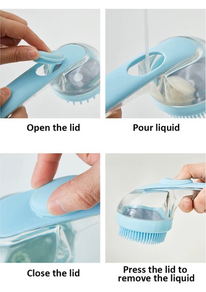 Köpekler Için Tarak Sıvı Hazneli