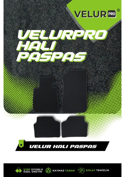 Mazda 3 2011 Araca Özel Halı Oto Paspas Velur Paspas fiyatları