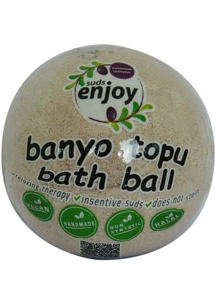 Lavantalı El Yapımı Banyo Küvet Topu Sabunu Mor 90-120 gr fiyatları