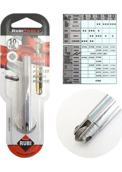 Rubi 10 mm Seramik Kesme Elması
