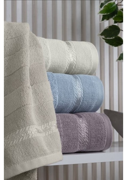 Jakarlı 4´lü 50X90 El Havlusu Nila fiyatları