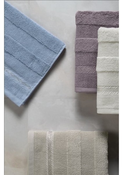 Jakarlı 4´lü 50X90 El Havlusu Nila fırsatları