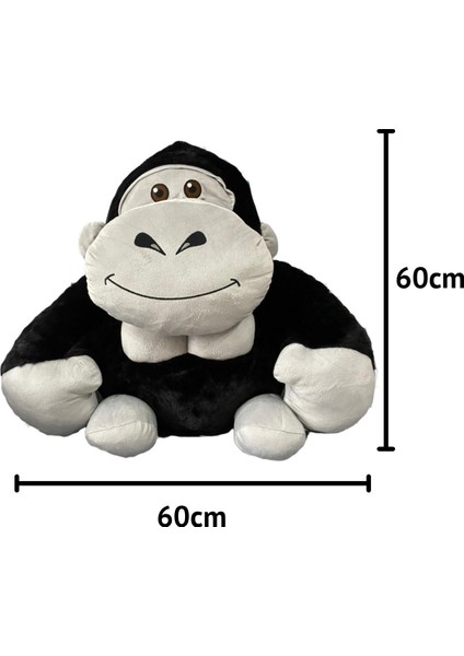 Goril Peluş Oyuncak, Oturan Güçlü Goril Peluş 60CM fiyatları